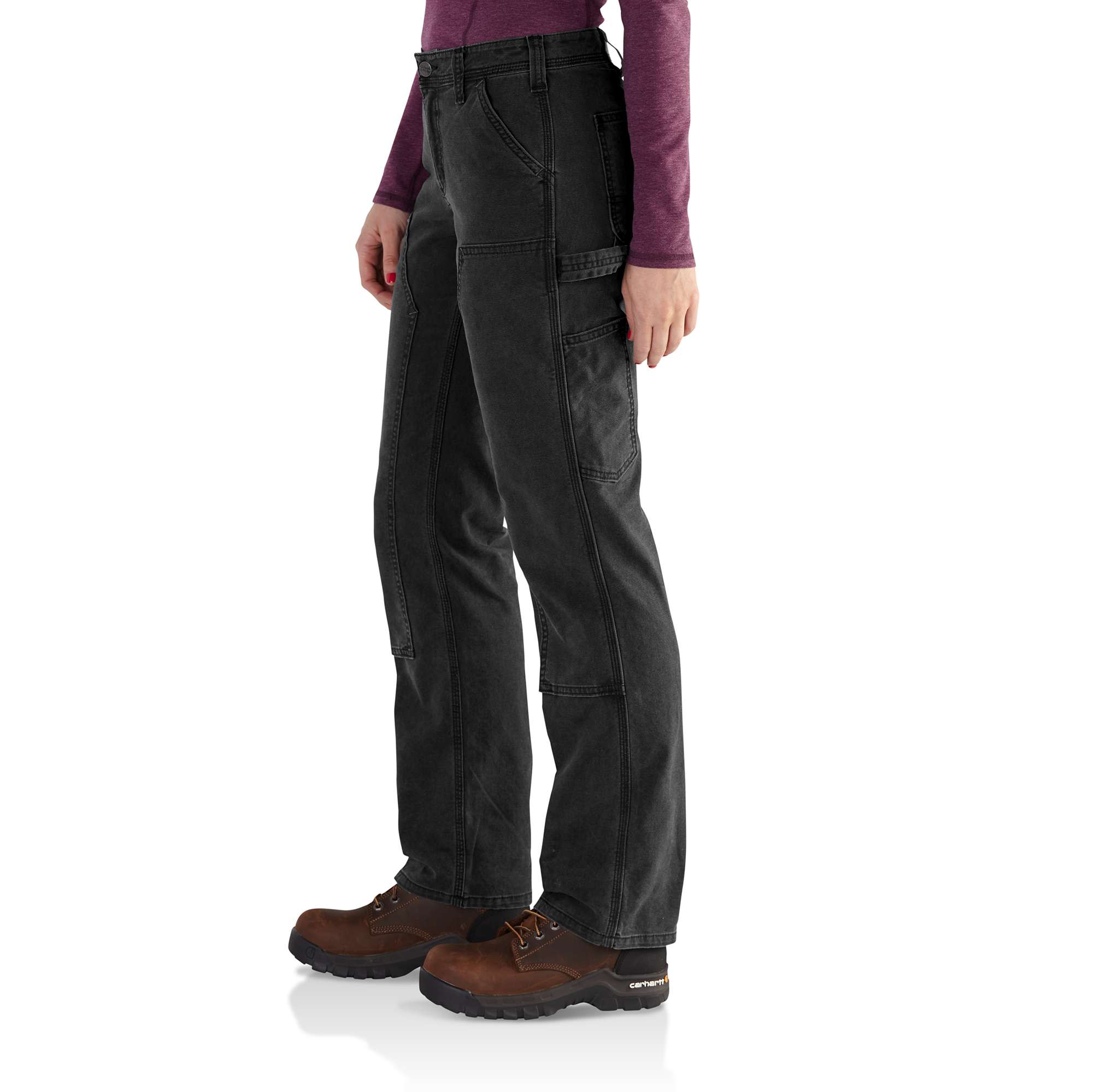 Rugged Flex® Loose Fit Canvas Double-Front Work Pant - Image 3