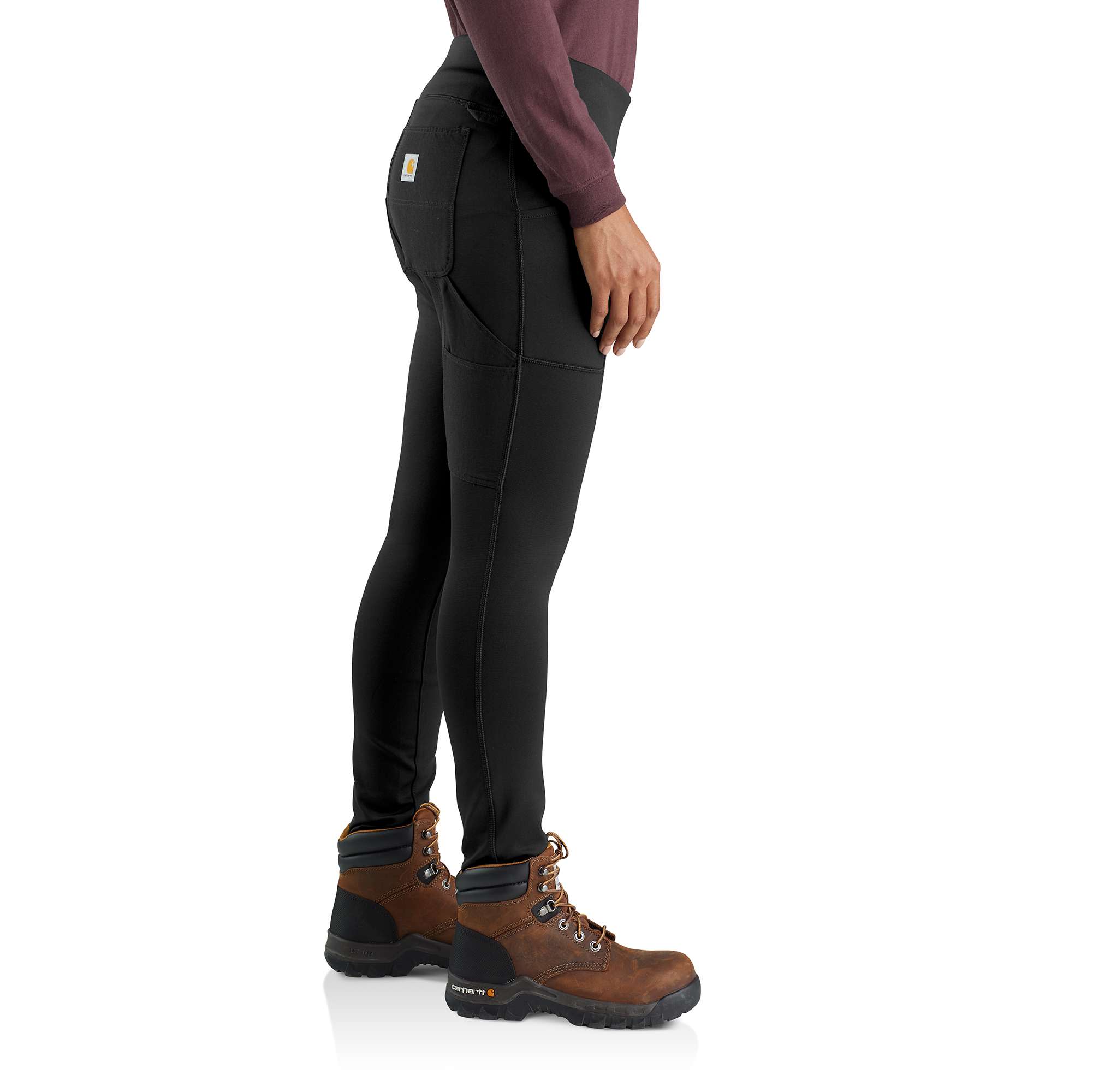 Women's Carhartt Force® Heavyweight Pocket Legging - Image 3